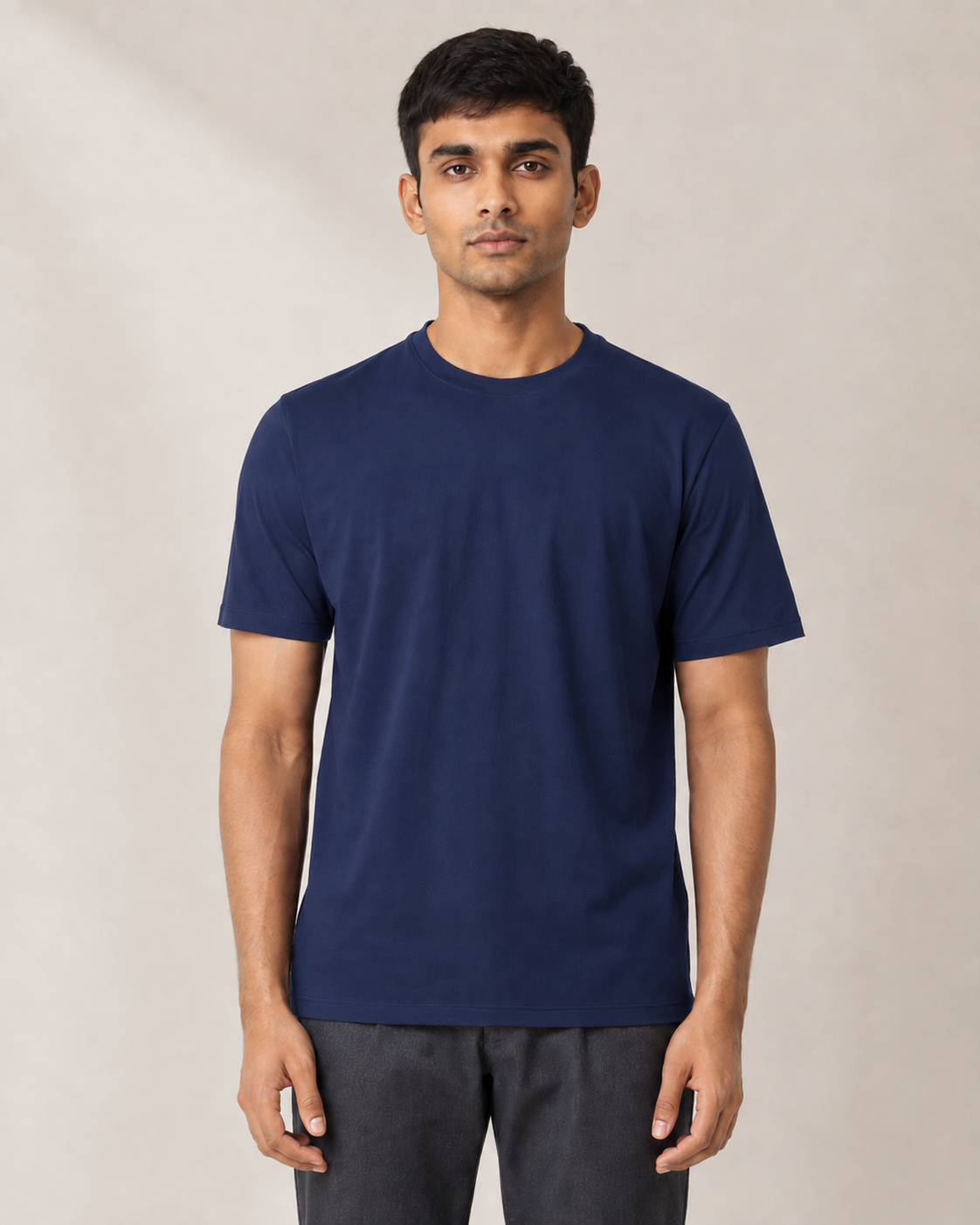 Supima Cotton Round Neck T-Shirt