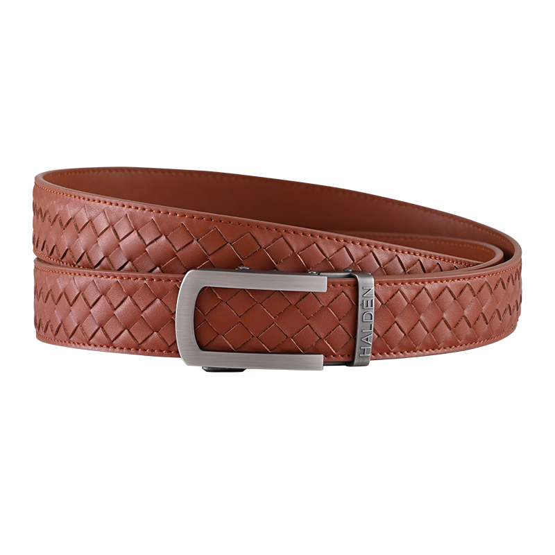 Braided Tan with classic buckle