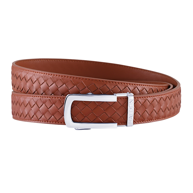 Braided Tan with classic buckle