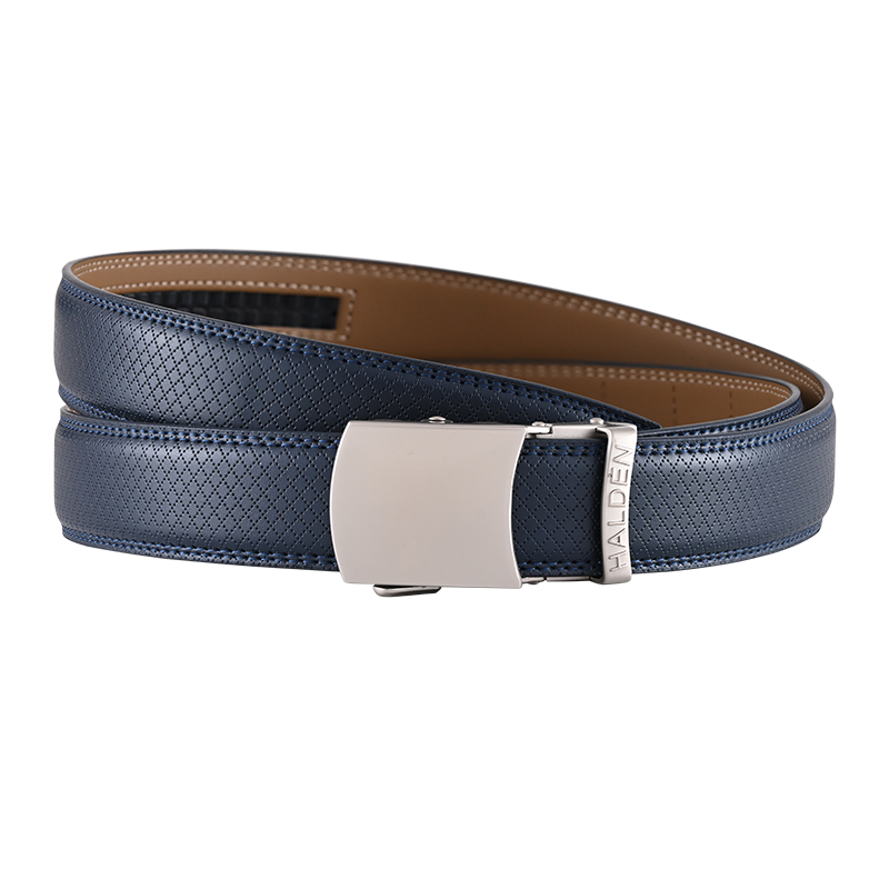 Theo Blue with vintage buckle