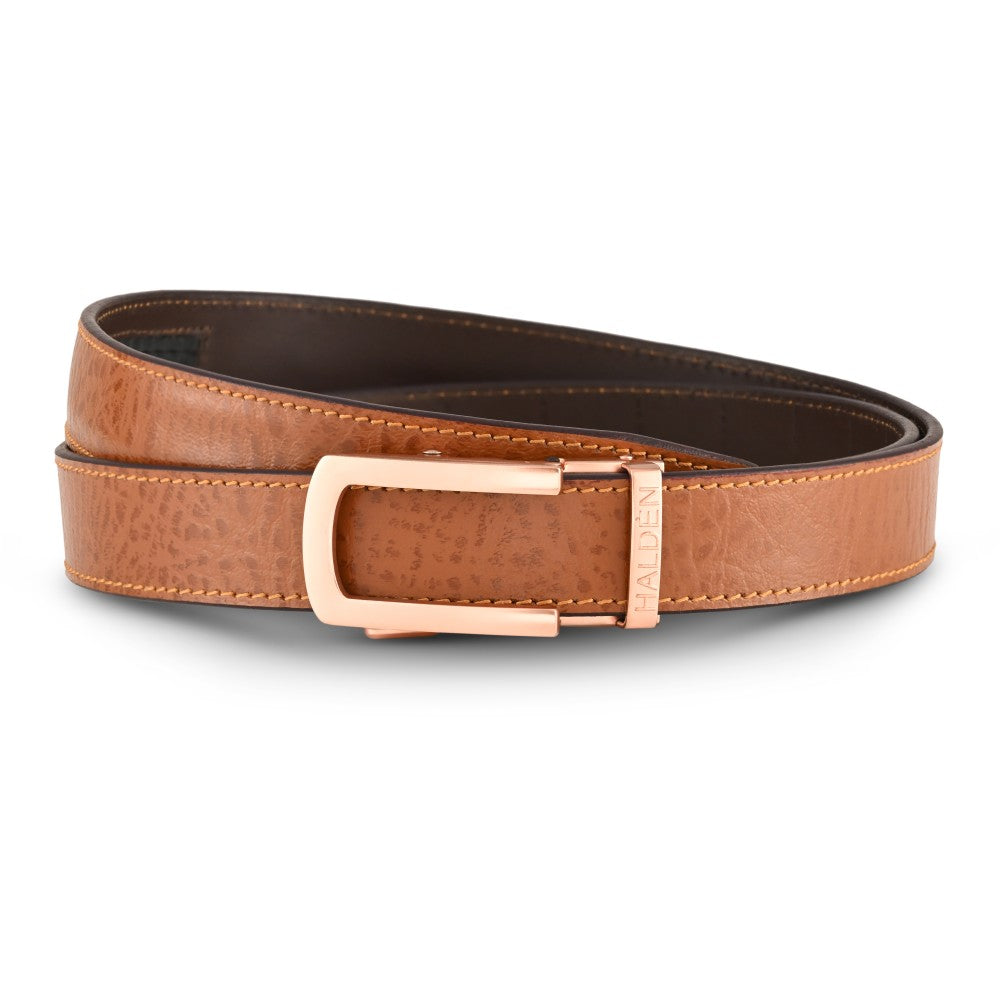 Carter tan with classic buckle