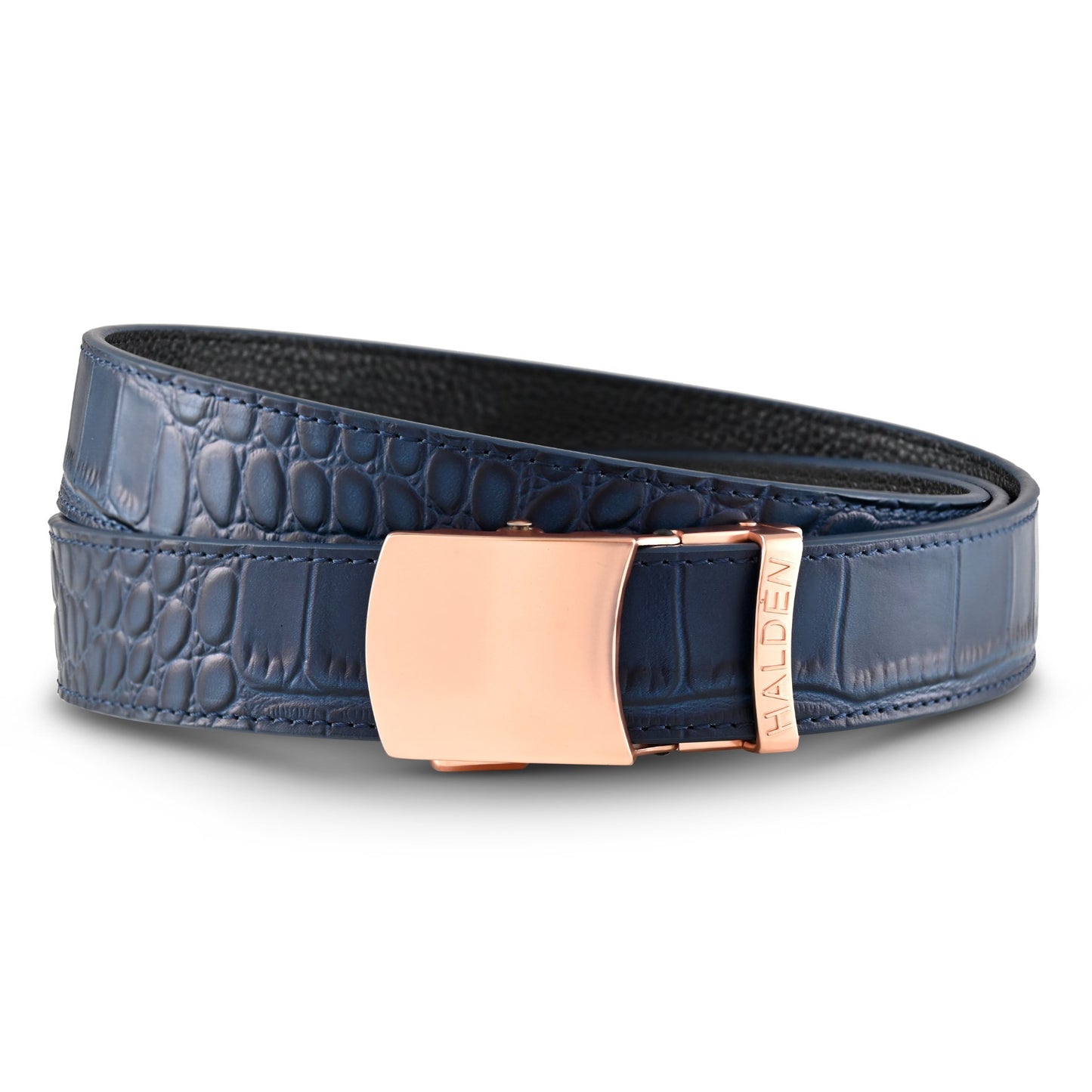 Daven Blue with vintage buckle