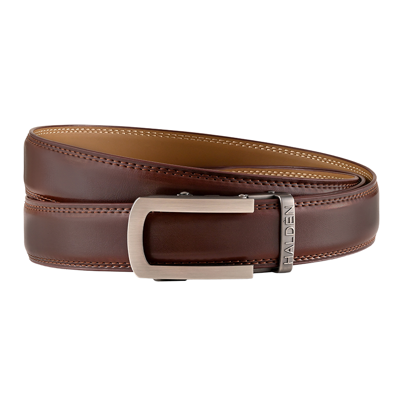 Burley coffee brown with classic buckle