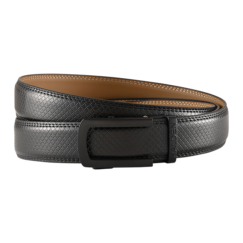 Theo Black with classic buckle