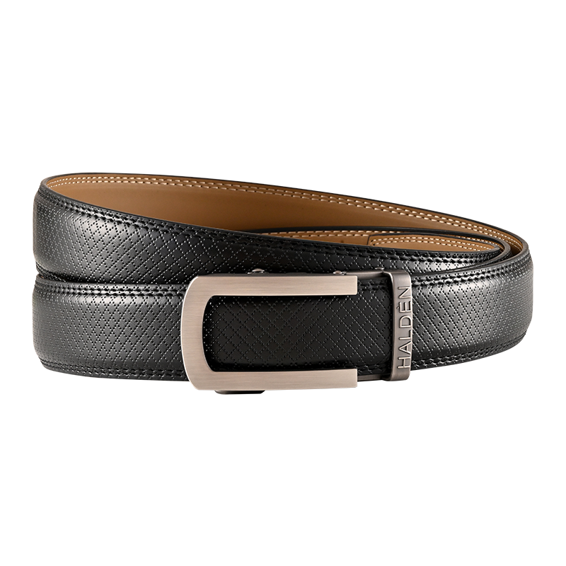 Theo Black with classic buckle