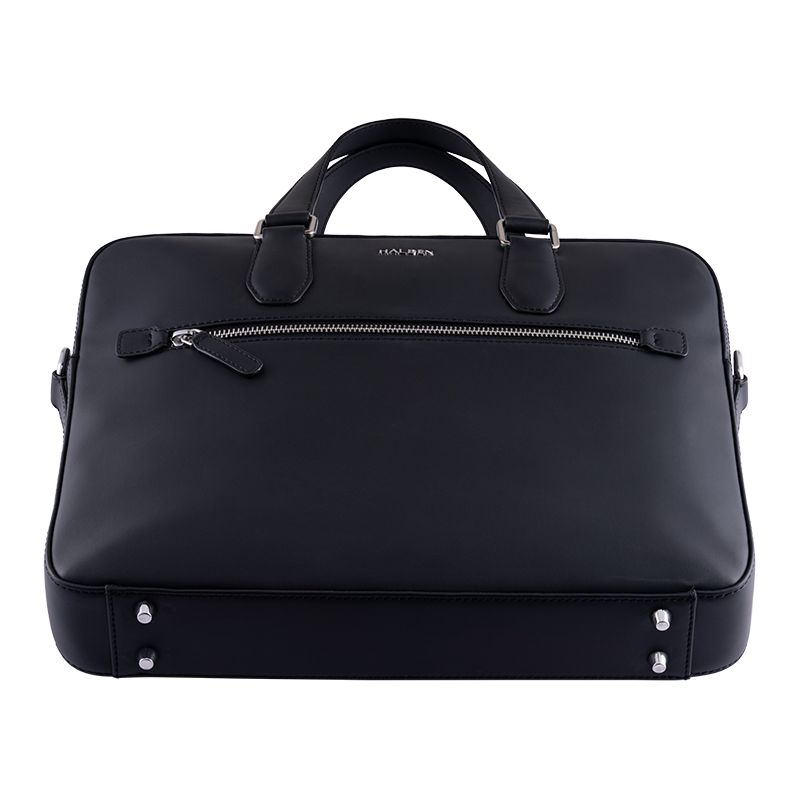 MONARCH BLACK LAPTOP BAG - PLAIN