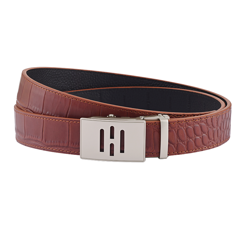 Daven Tan with signature buckle