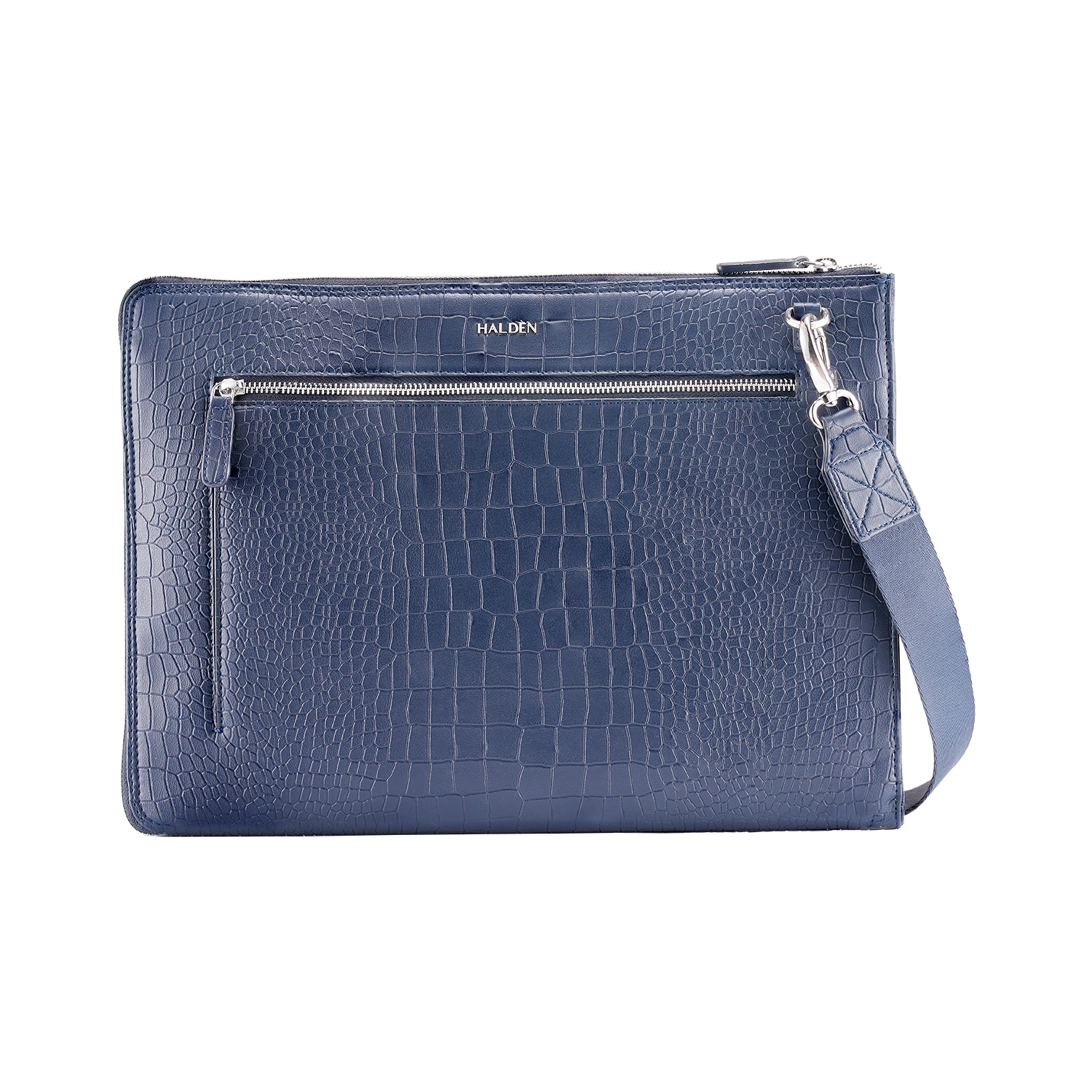 TELON BLUE LAPTOP BAG - CROC