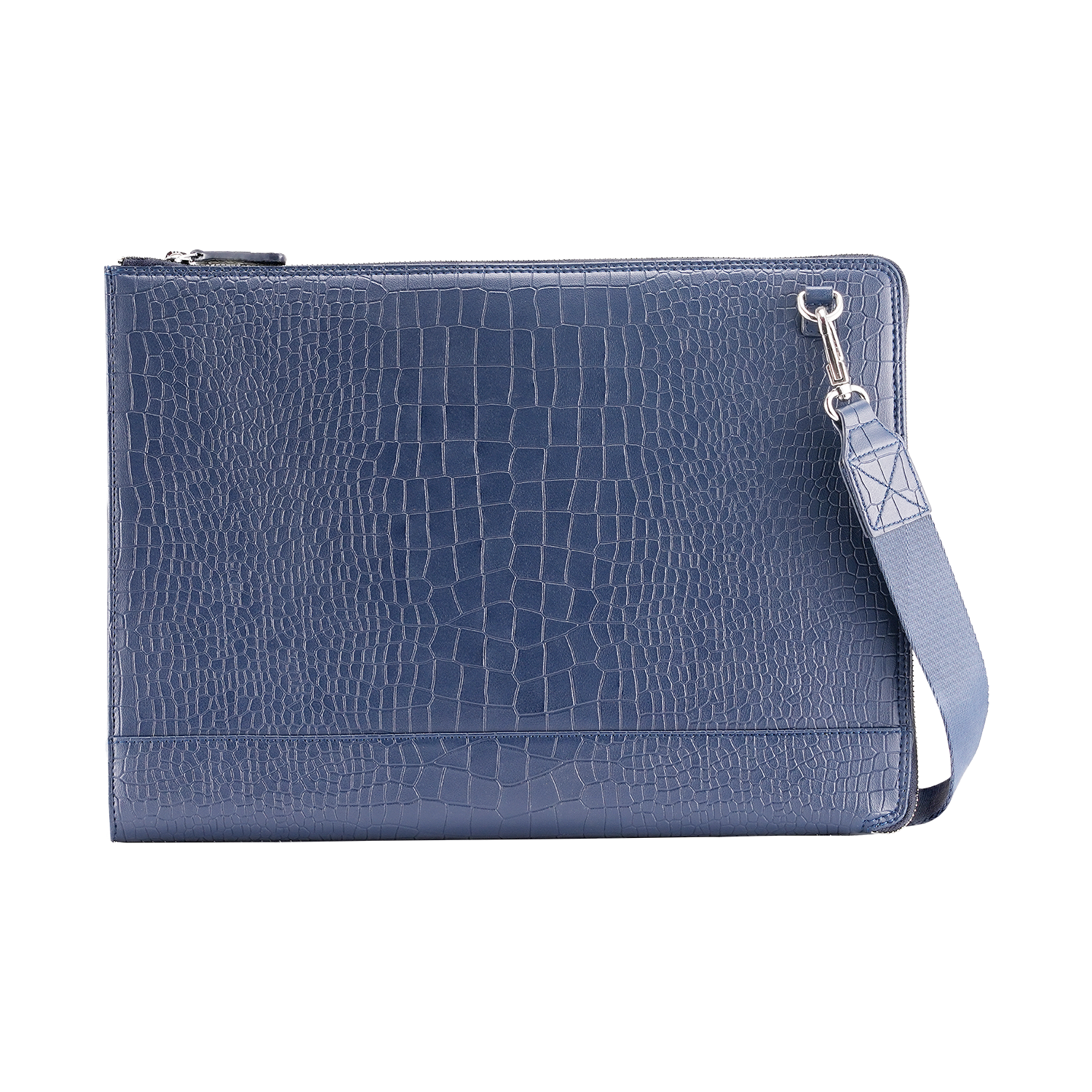 TELON BLUE LAPTOP BAG - CROC