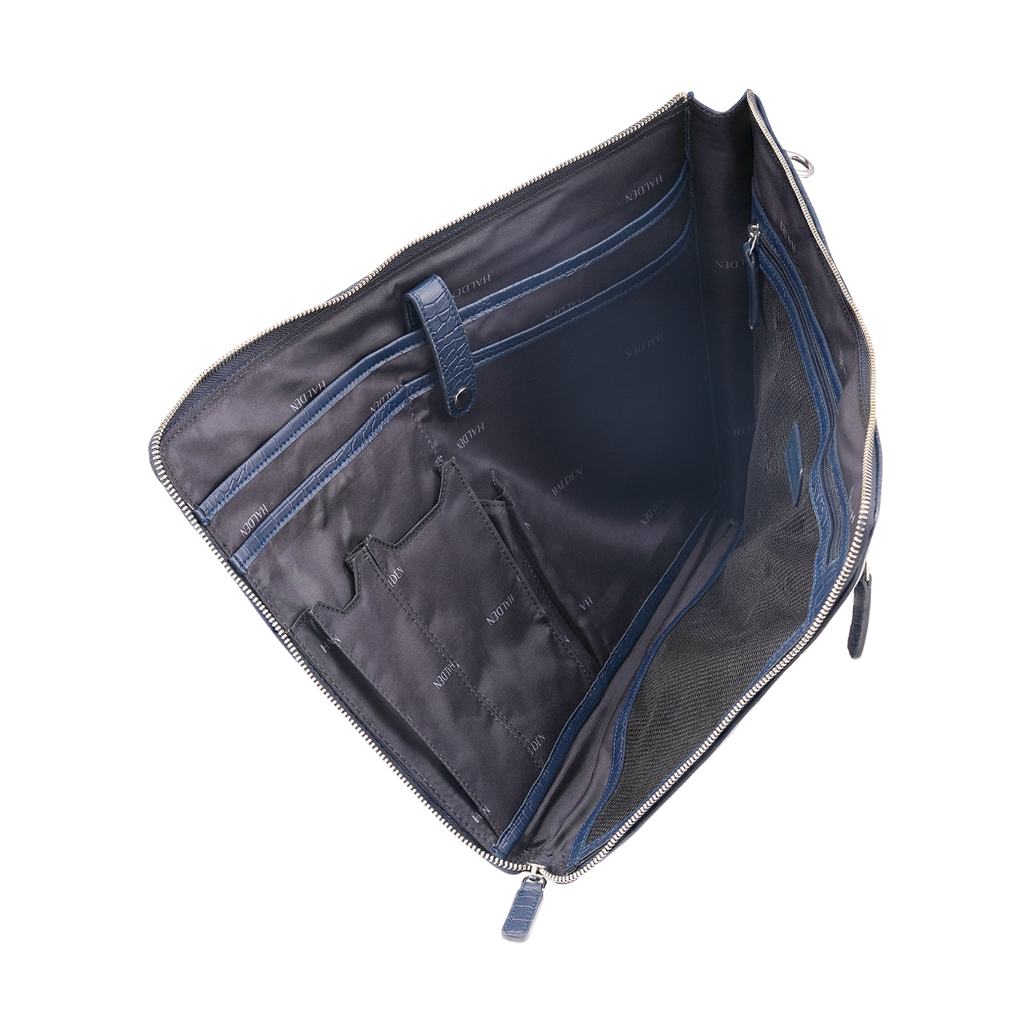 TELON BLUE LAPTOP BAG - CROC