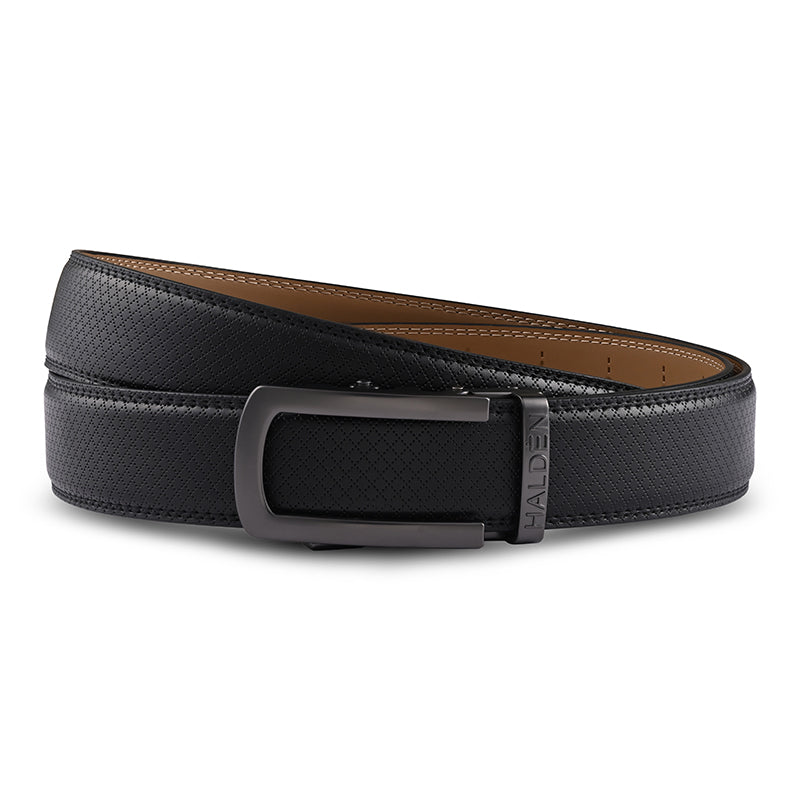 Theo Black with classic buckle
