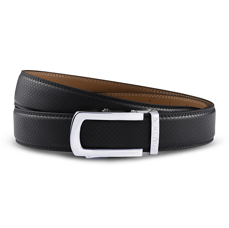 Theo Black with classic buckle
