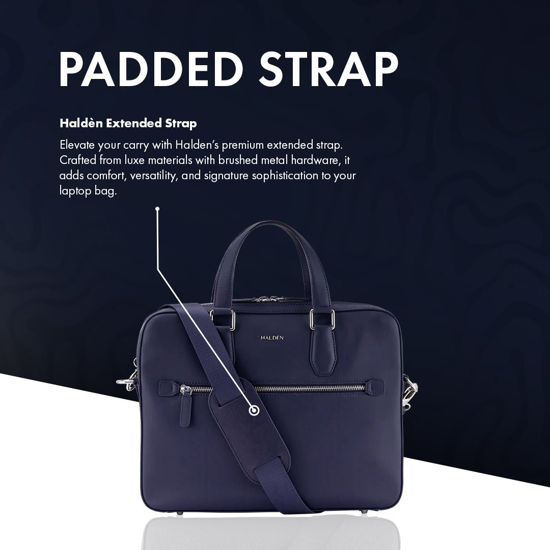 MONARCH BLUE LAPTOP BAG - PLAIN