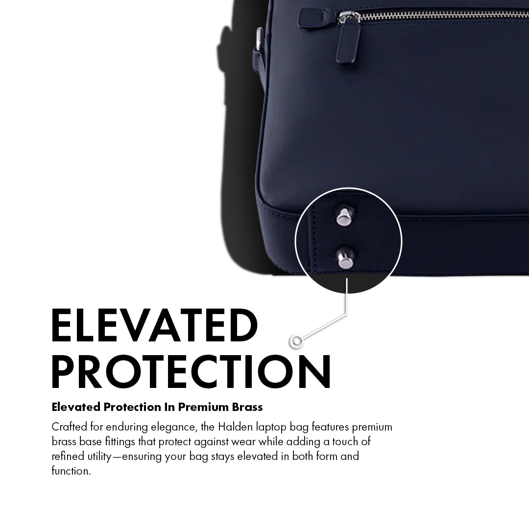 MONARCH BLUE LAPTOP BAG - PLAIN