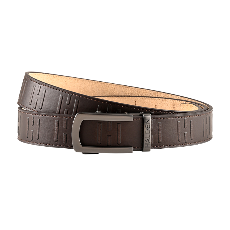 Inverted signature brown with classic buckle