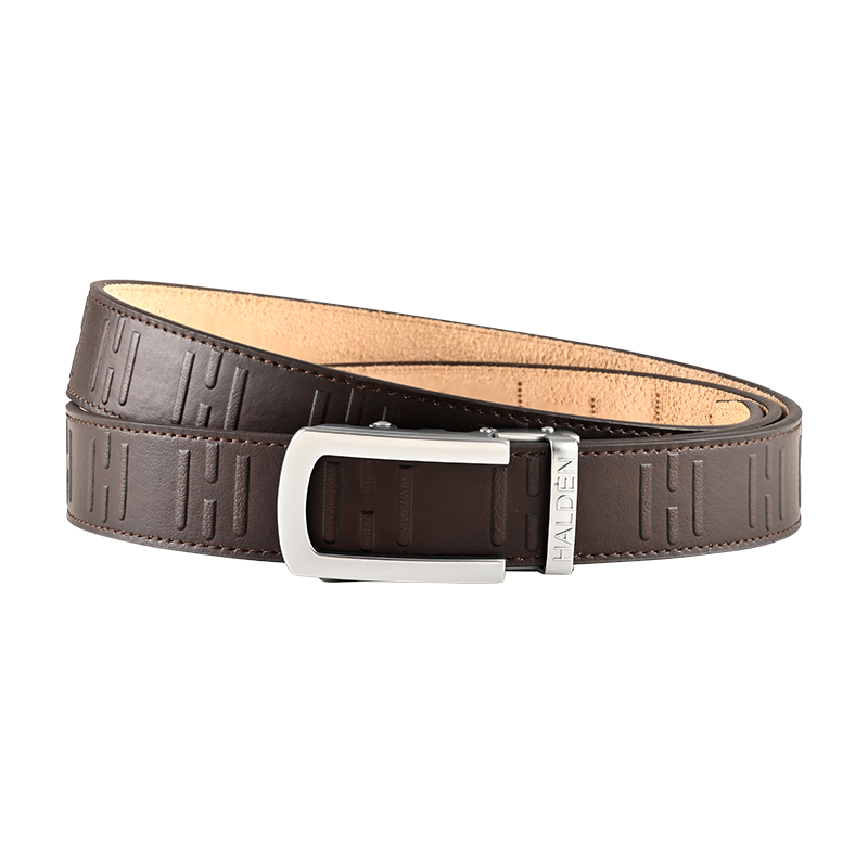 Inverted signature brown with classic buckle