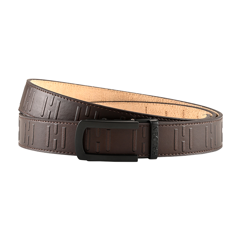 Inverted signature brown with classic buckle