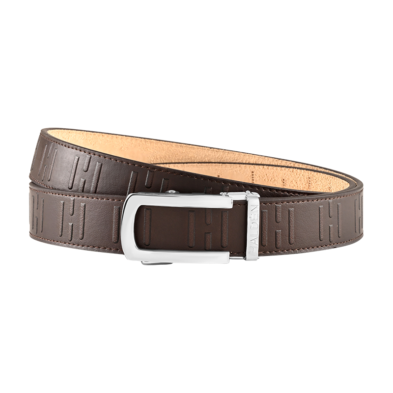 Inverted signature brown with classic buckle