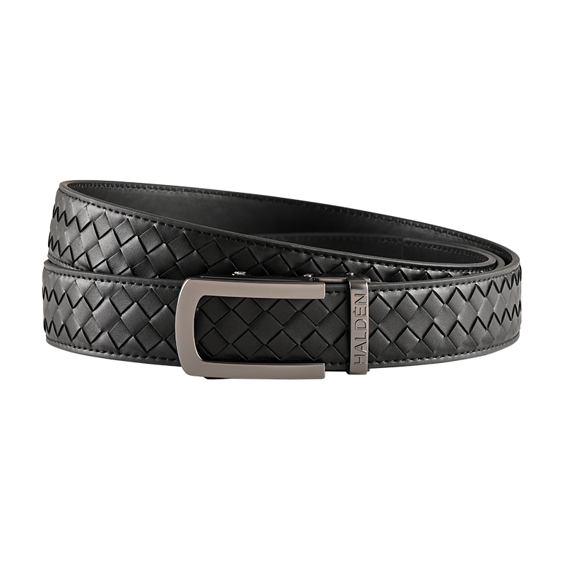 Braided Black with classic buckle