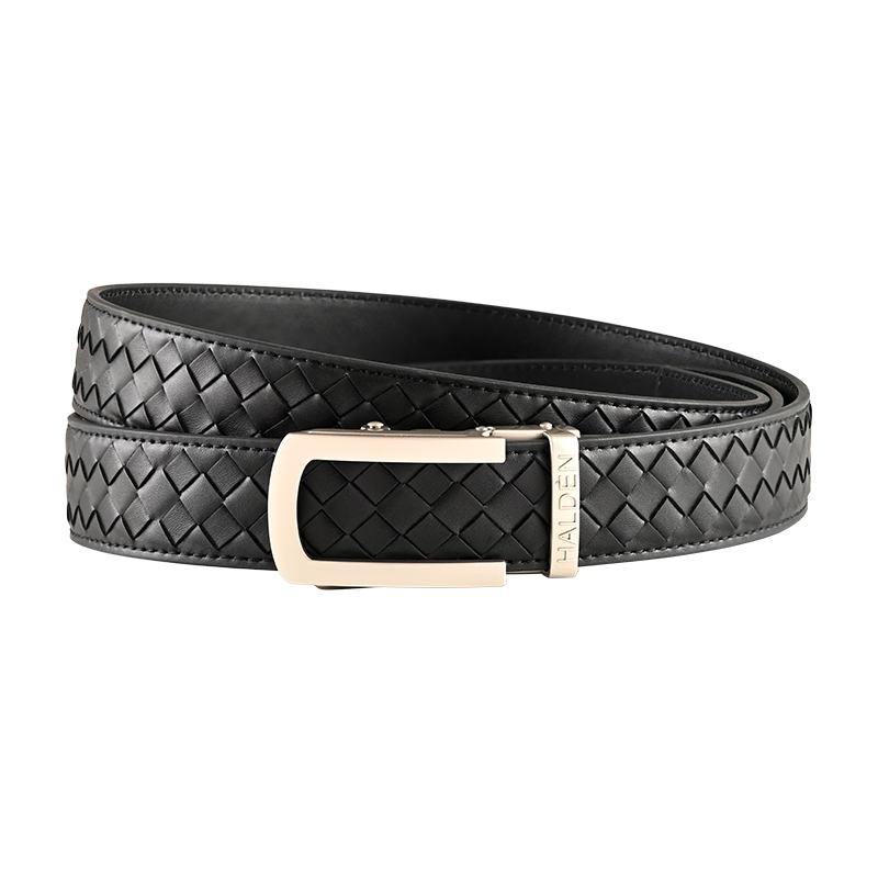 Braided Black with classic buckle