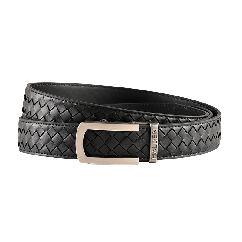 Braided Black with classic buckle