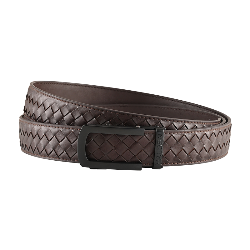 Braided Brown with classic buckle