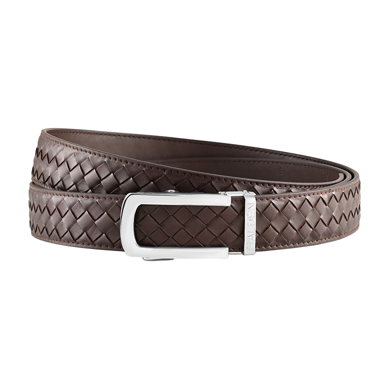 Braided Brown with classic buckle