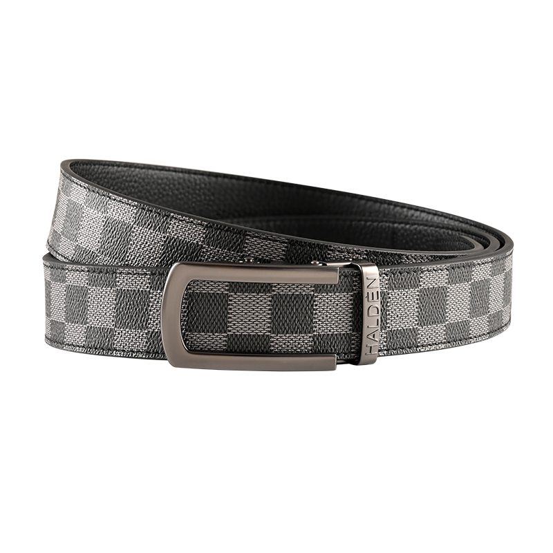 chequer Grey with classic buckle