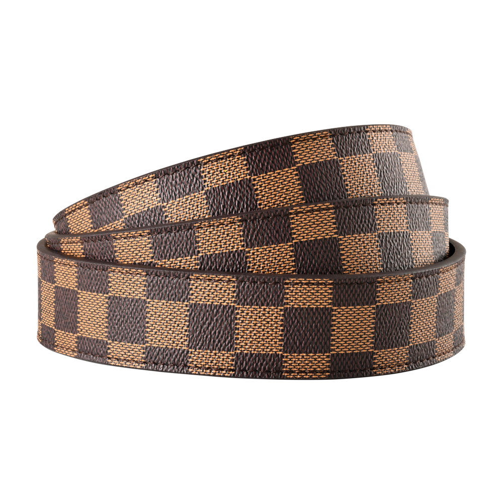 3.4 cm/ 1.5" CHEQUER TAN STRAP