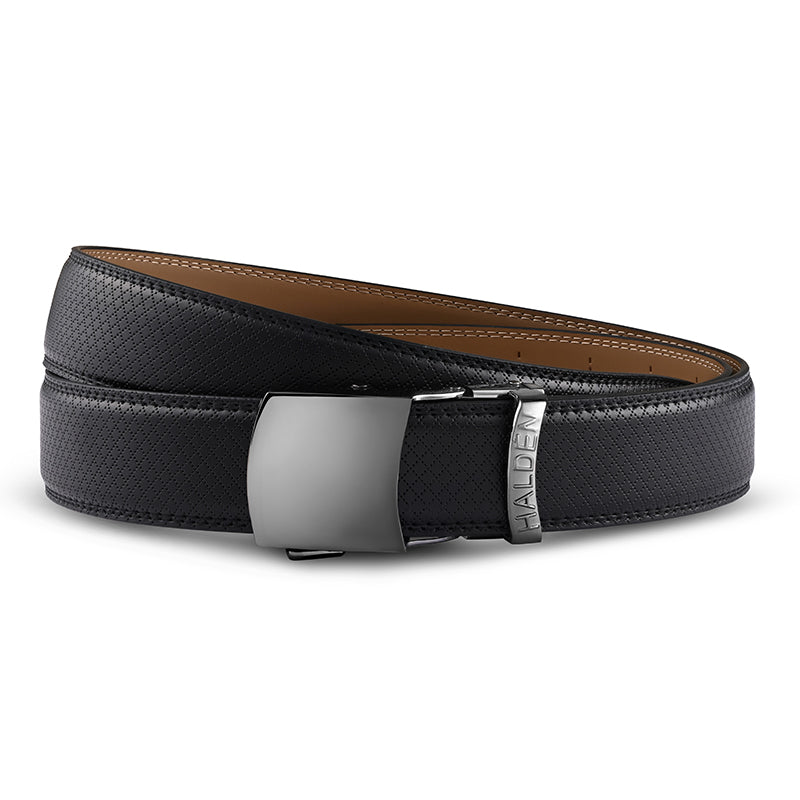 Theo Black with vintage buckle