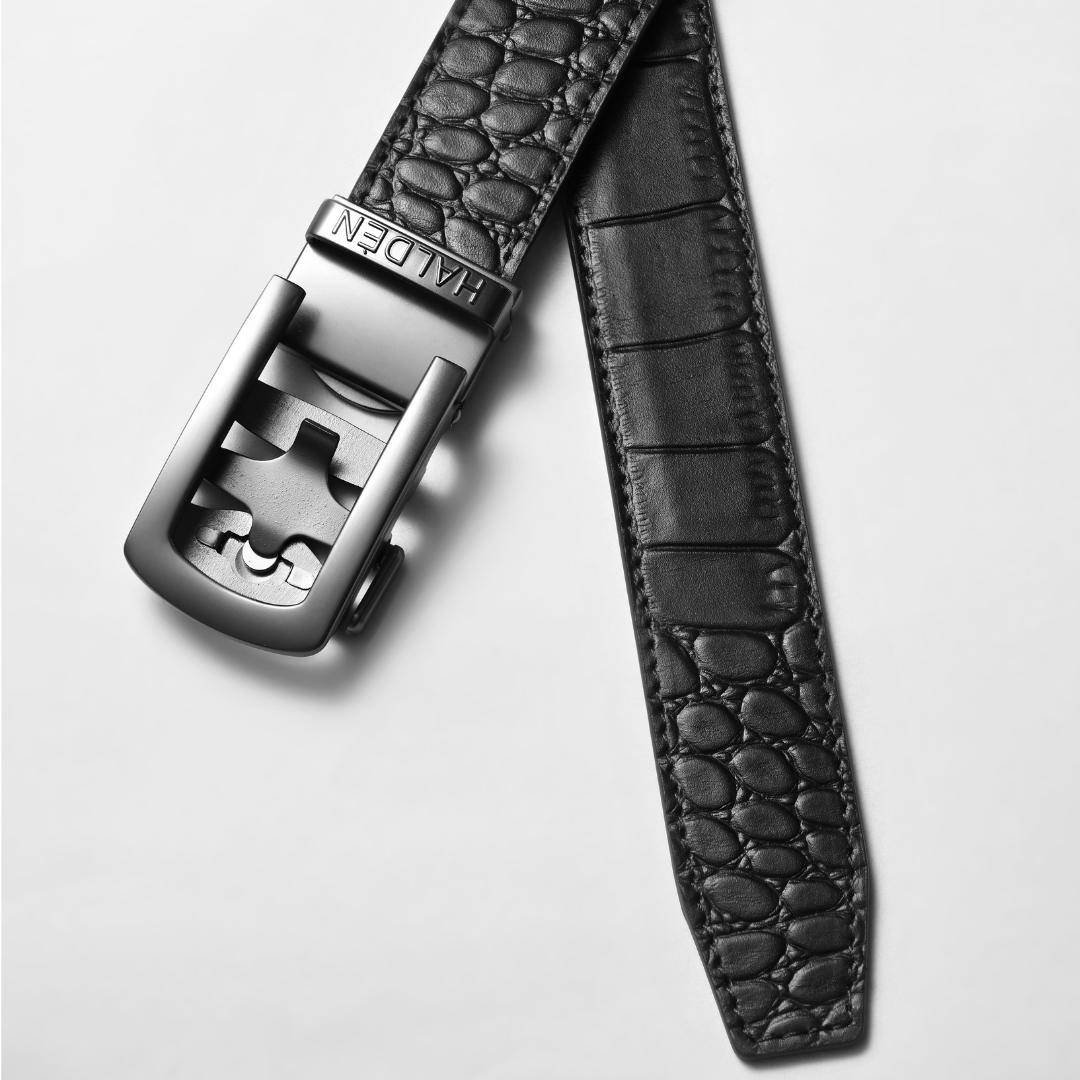 Daven Black with classic buckle