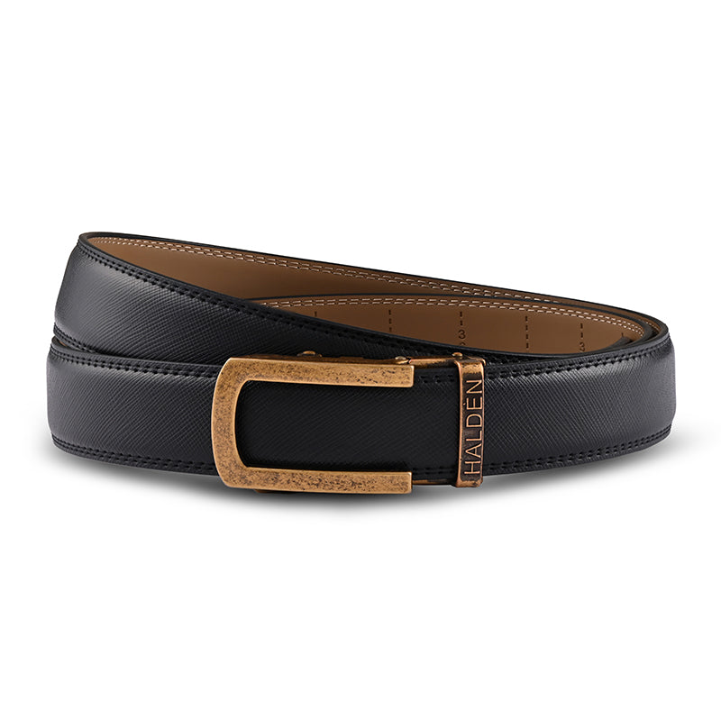 Vellano black with classic buckle