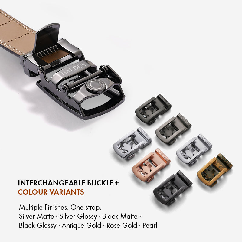 #buckle color_Black glossy
