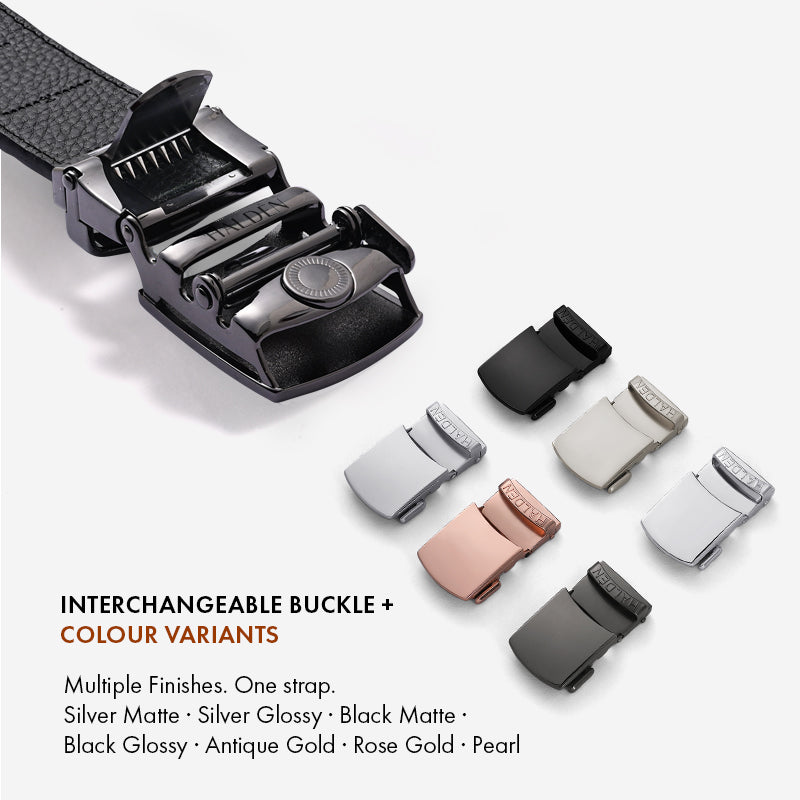 #buckle color_Black glossy