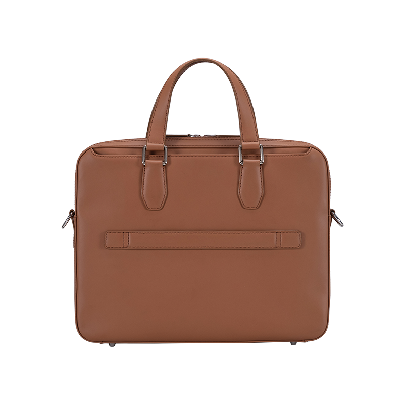 MONARCH TAN LAPTOP BAG - PLAIN