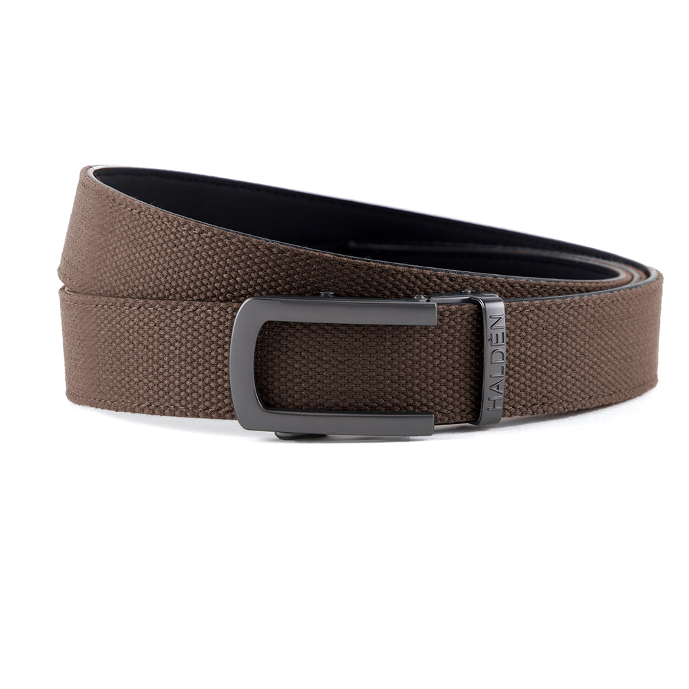 Canvas Brown with classic buckle