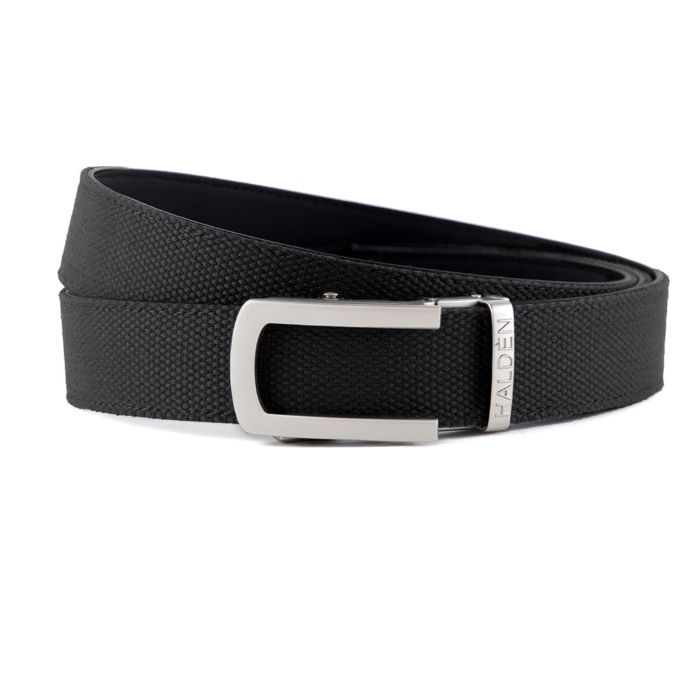 Canvas Black with classic buckle