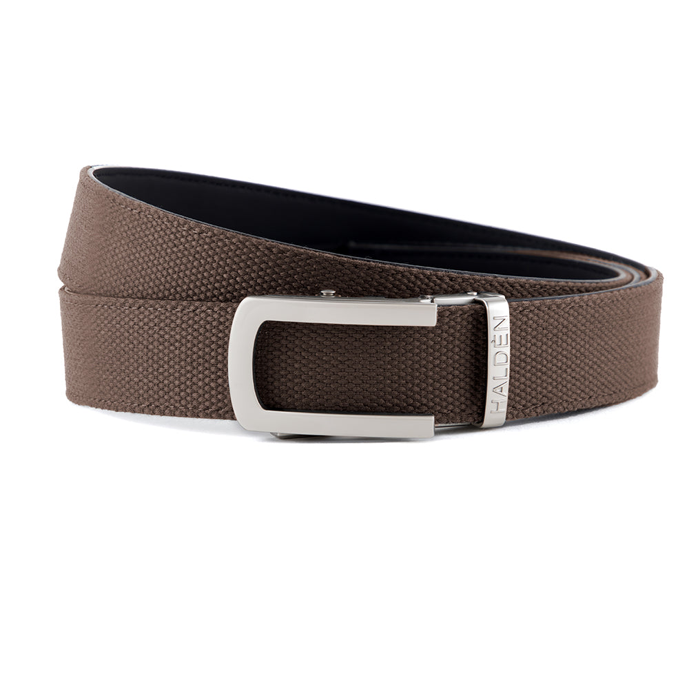 Canvas Brown with classic buckle