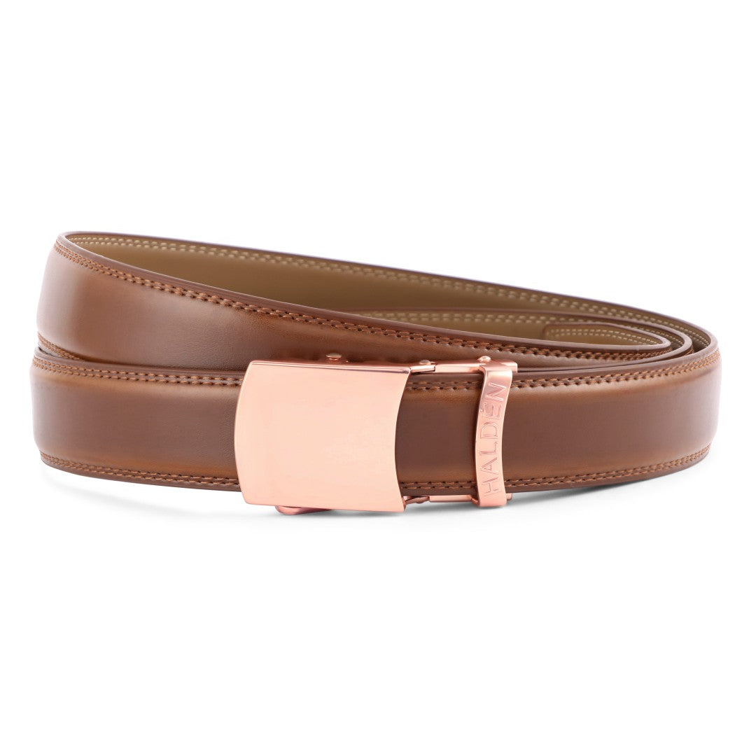 Burley tan with vintage buckle