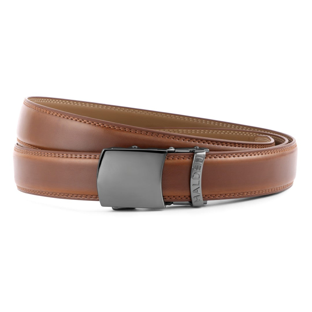 Burley tan with vintage buckle