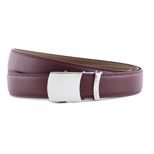 Falcon burgundy with vintage buckle