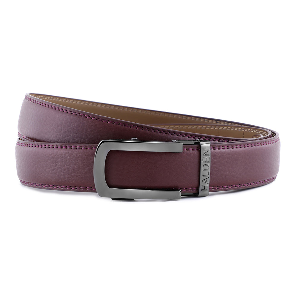 Falcon burgundy with classic buckle