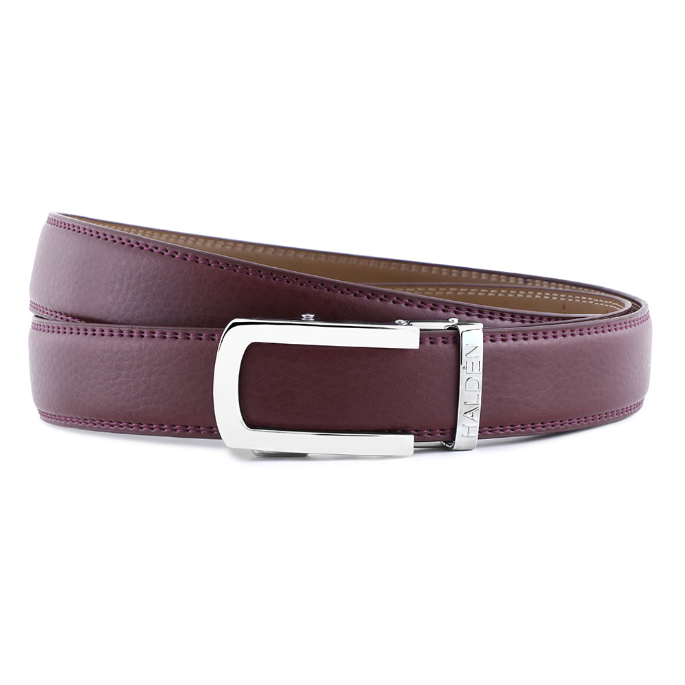 Falcon burgundy with classic buckle