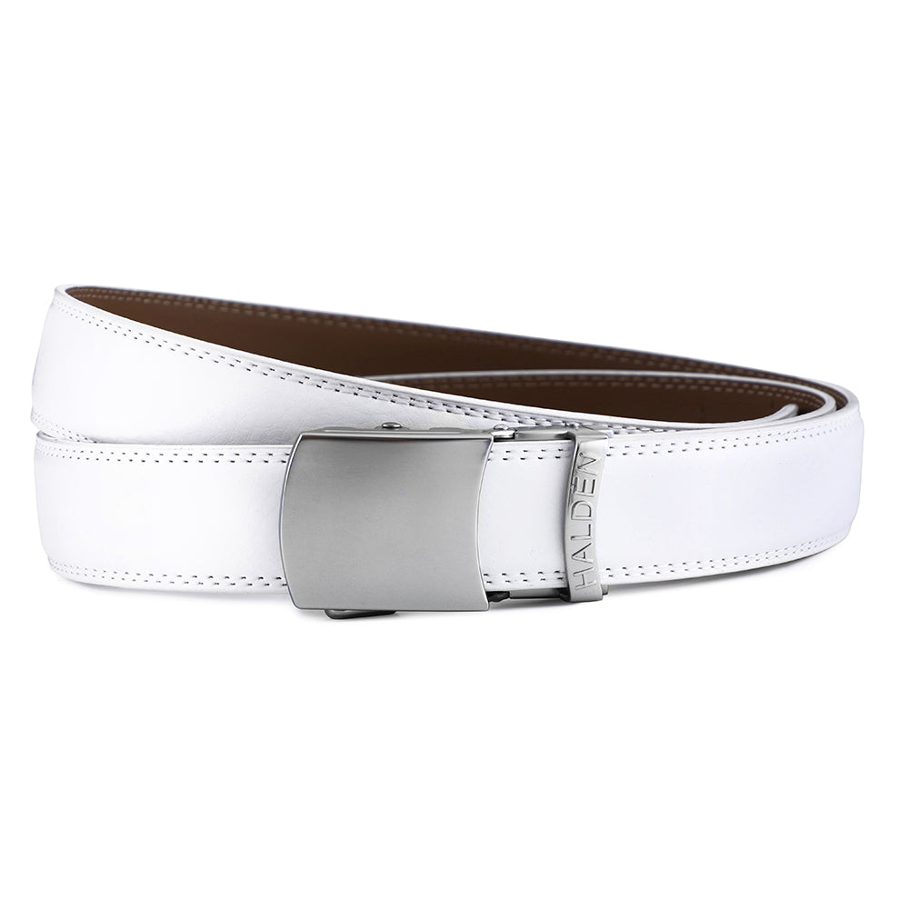 Falcon white with vintage buckle
