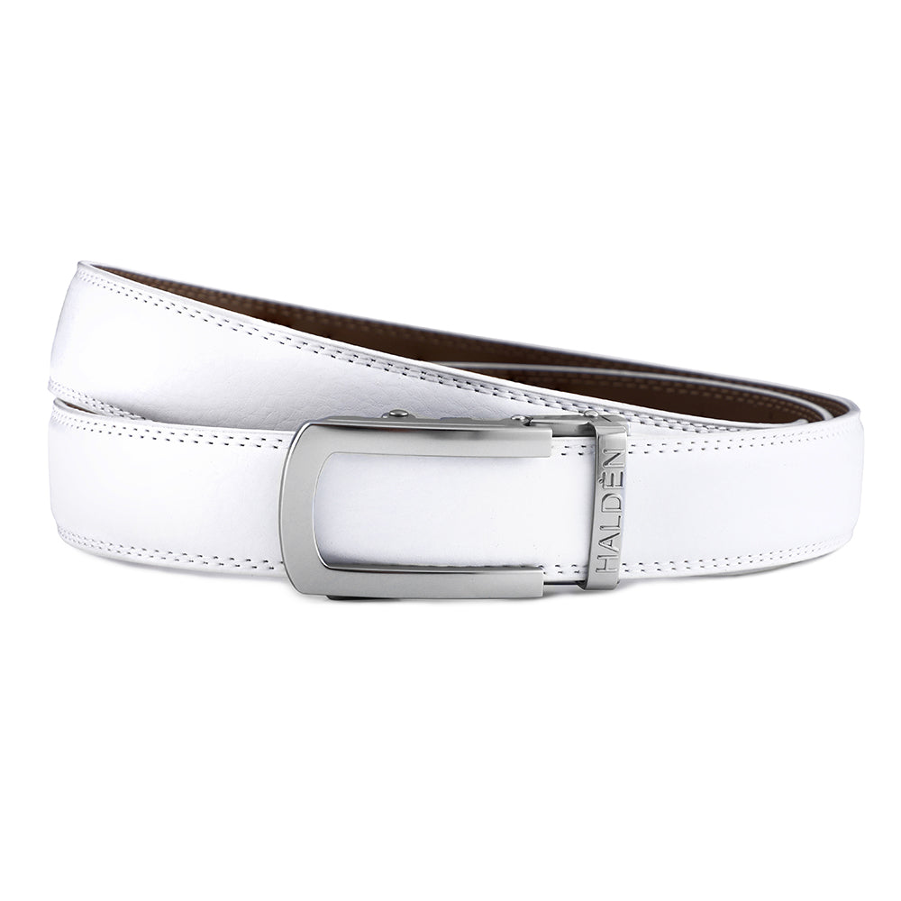 Falcon white with classic buckle