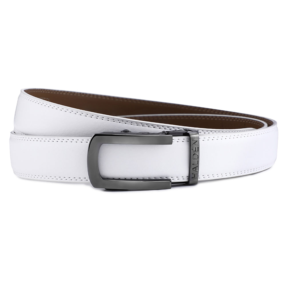 Falcon white with classic buckle