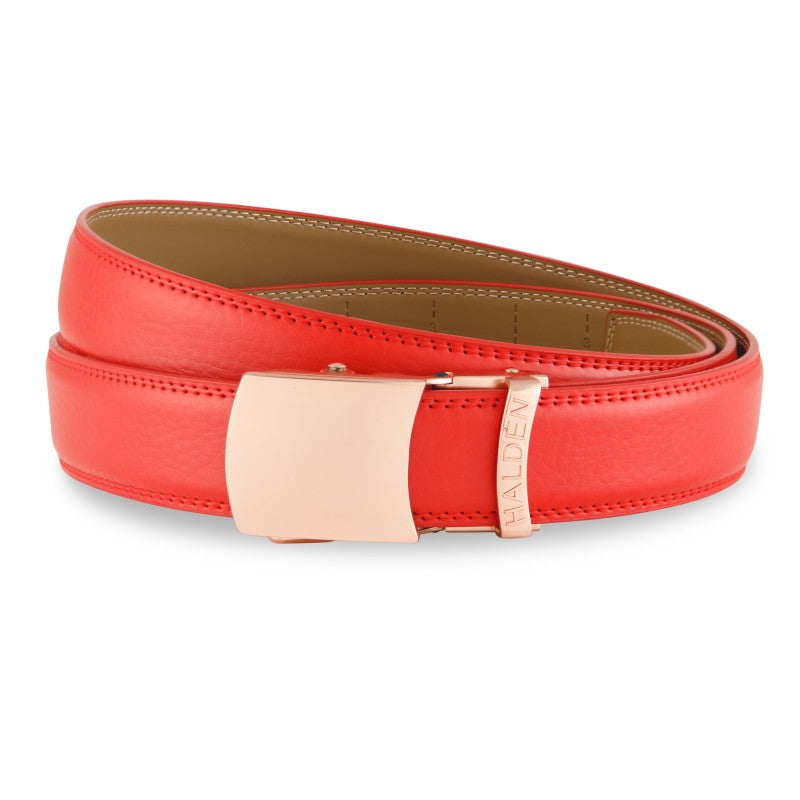 Falcon Red with vintage buckle