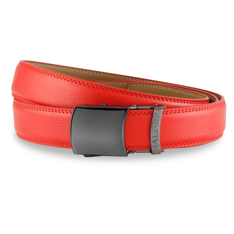 Falcon Red with vintage buckle