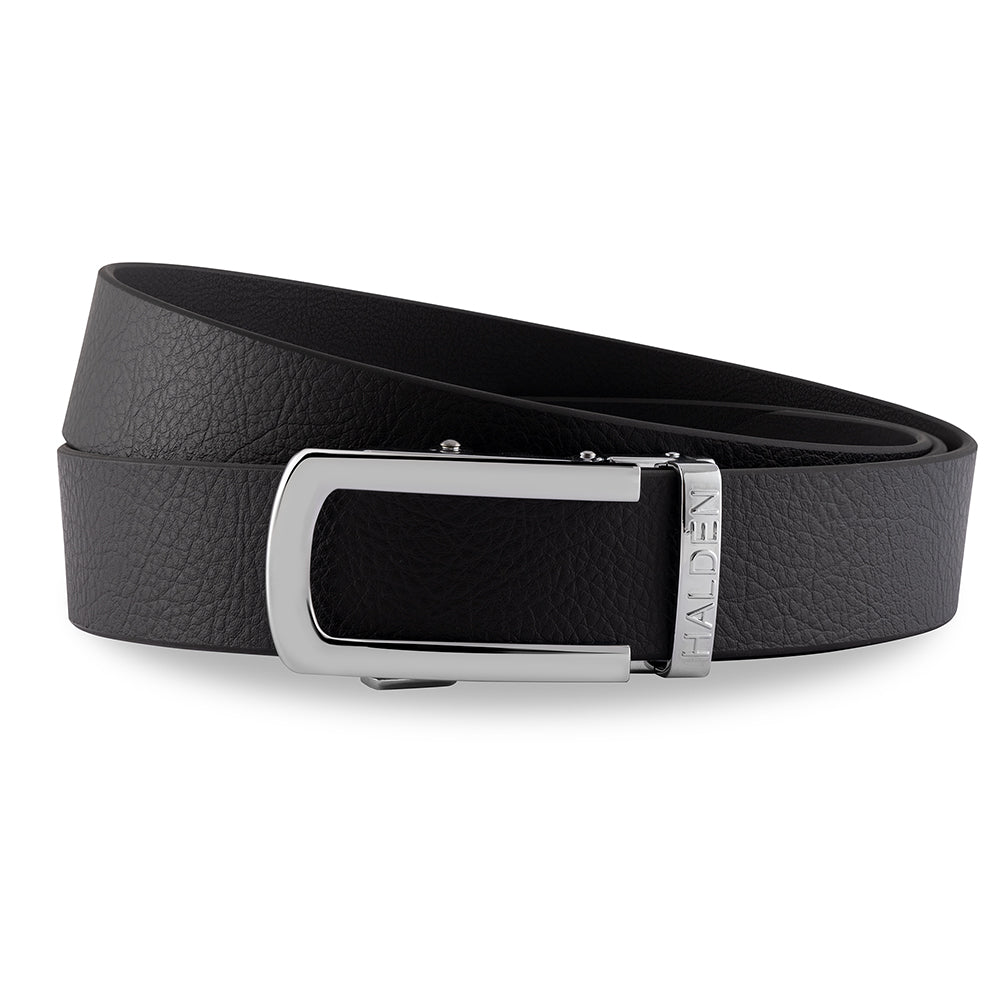 Grain black with classic buckle