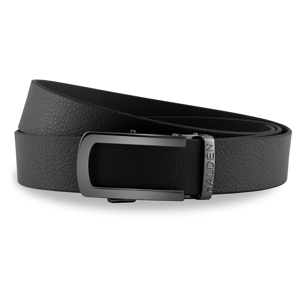 Grain black with classic buckle